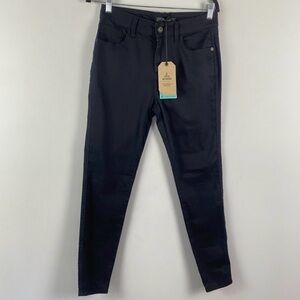 NWT prAna Kayla High Rise Skinny Jeans Deep Navy Blue size 6 inseam 32 MSRP $99